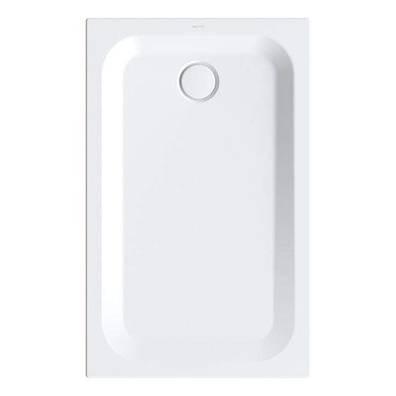 Bette Ultra Duschwanne Edelweiß 1200x750x35mm Rechteck mit Wannenträger GT-Stahl