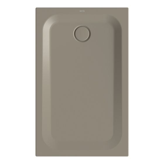Bette Ultra Duschwanne Graphite 1200x750x35/30mm BetteAntirutsch Pro mit Minimum-Träger Rechteck GT-Stahl