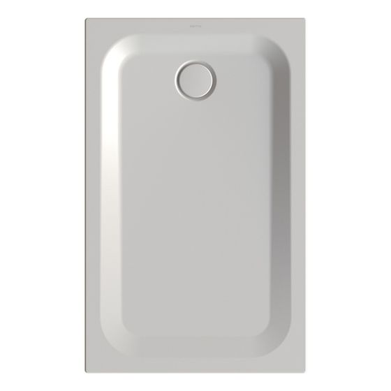Bette Ultra Duschwanne Silver 1200x750x35/30mm Rechteck GT-Stahl