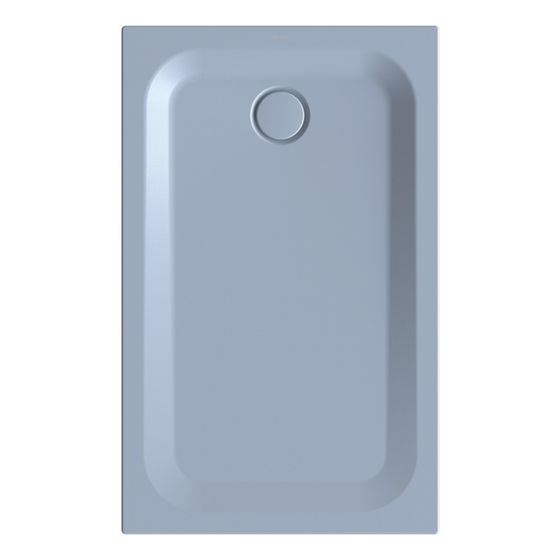 Bette Ultra Duschwanne Blue satin 1200x750x35mm Rechteck mit Wannenträger GT-Stahl