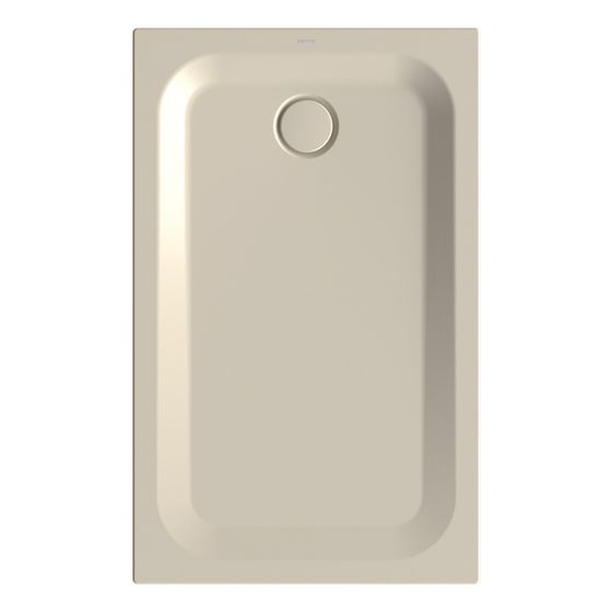 Bette Ultra Duschwanne Beige 1200x750x35/30mm BetteGlasur Plus Rechteck GT-Stahl