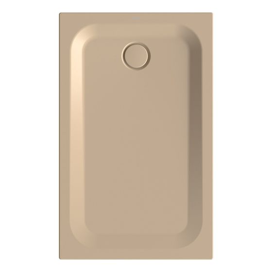 Bette Ultra Duschwanne Greige 1200x750x35/30mm Rechteck mit Minimum-Träger GT-Stahl