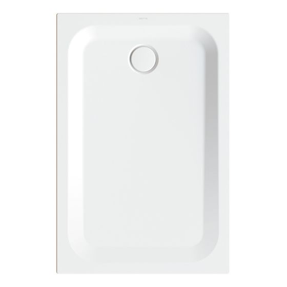 Bette Ultra Duschwanne Starwhite 1200x800x35mm Rechteck mit Wannenträger GT-Stahl
