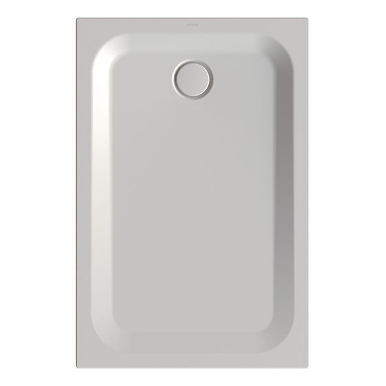Bette Ultra Duschwanne Silver 1200x800x35mm Rechteck mit Wannenträger GT-Stahl