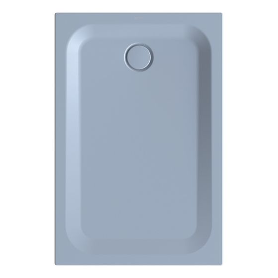 Bette Ultra Duschwanne Blue satin 1200x800x35mm Rechteck mit Wannenträger GT-Stahl