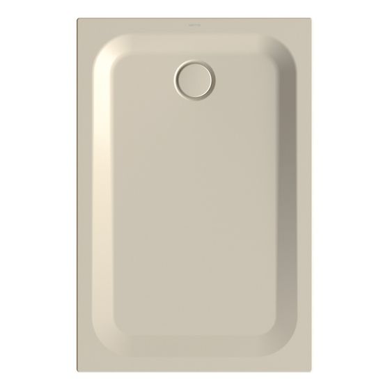 Bette Ultra Duschwanne Beige 1200x800x35mm Rechteck mit Wannenträger GT-Stahl