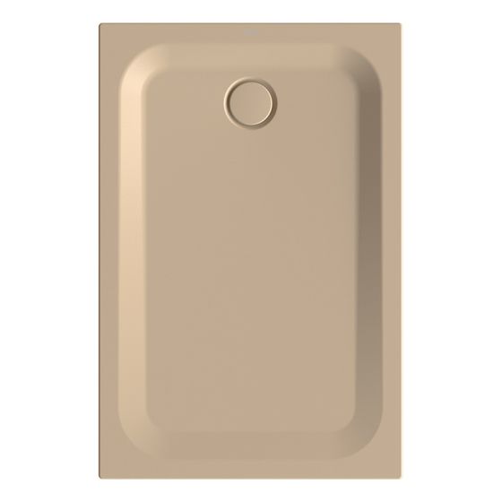 Bette Ultra Duschwanne Greige 1200x800x35/30mm BetteGlasur Plus mit Minimum-Träger Rechteck GT-Stahl