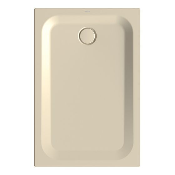 Bette Ultra Duschwanne Cream 1200x800x35mm Rechteck mit Wannenträger GT-Stahl