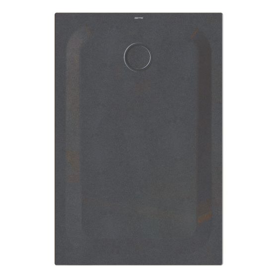 Bette Ultra Duschwanne Midnight 1200x800x35mm Rechteck mit Wannenträger GT-Stahl