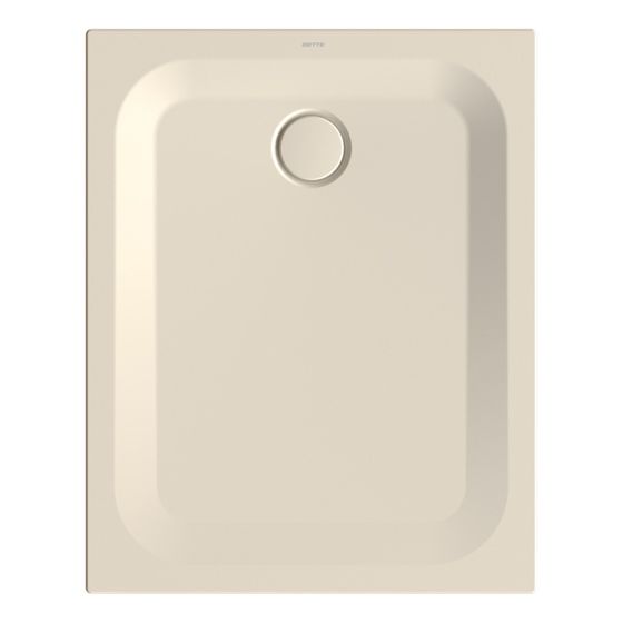 Bette Ultra Duschwanne 1000mm Pergamon 1000x800x25/30mm Rechteck mit Minimum-Träger GT-Stahl