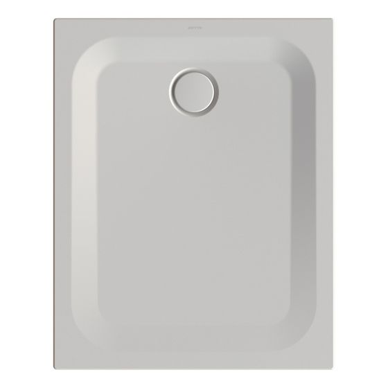 Bette Ultra Duschwanne 1000mm Silver 1000x800x25/30mm BetteAntirutsch Pro Rechteck Unterbau GT-Stahl