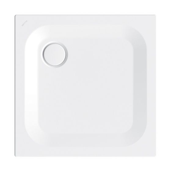 Bette Ultra Duschwanne Weiß 750x750x25/30mm BetteAntirutsch Pro Rechteck GT-Stahl