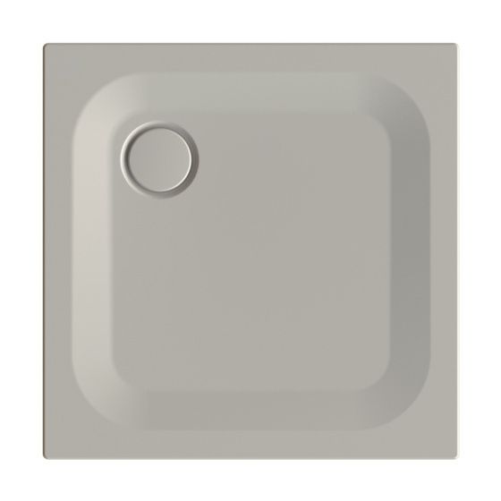 Bette Ultra Duschwanne Stone 750x750x25/30mm BetteAntirutsch Pro Rechteck GT-Stahl
