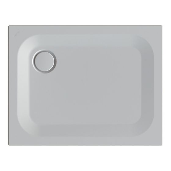 Bette Ultra Duschwanne Flanell 900x700x25mm Rechteck mit Wannenträger GT-Stahl