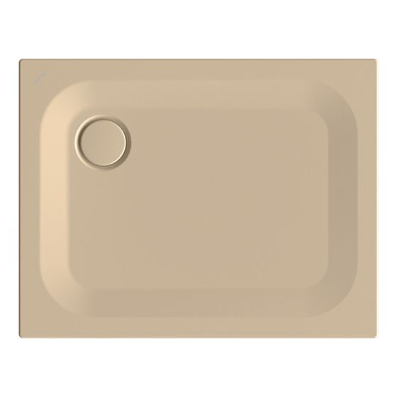 Bette Ultra Duschwanne Bahama beige 900x700x25mm Rechteck mit Wannenträger GT-Stahl