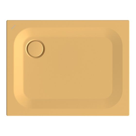 Bette Ultra Duschwanne Curry 900x700x25mm Rechteck mit Wannenträger GT-Stahl