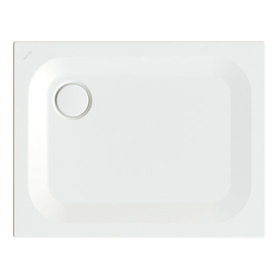 Bette Ultra Duschwanne Snow 900x700x25mm Rechteck mit Wannenträger GT-Stahl