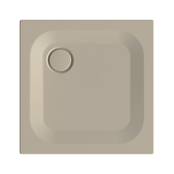 Bette Ultra Duschwanne Cashmere 700x700x25/30mm BetteAntirutsch Pro Rechteck GT-Stahl