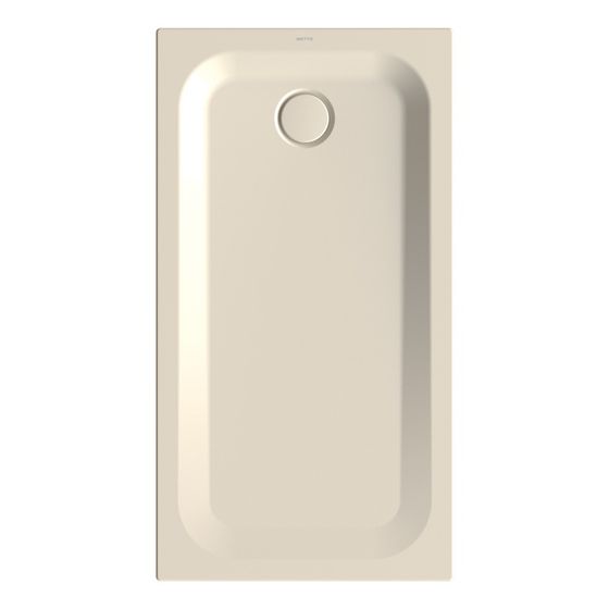 Bette Ultra Duschwanne Pergamon 1300x700x35mm BetteGlasur Plus mit Minimum-Träger Rechteck GT-Stahl