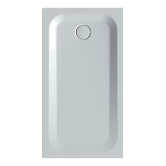Bette Ultra Duschwanne Manhattan 1300x700x35/30mm BetteAntirutsch Pro Rechteck GT-Stahl