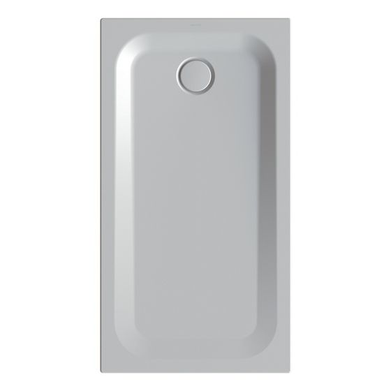 Bette Ultra Duschwanne Flanell 1300x700x35mm Rechteck mit Minimum-Träger GT-Stahl