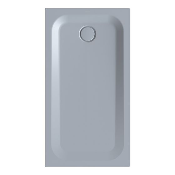Bette Ultra Duschwanne Quartz 1300x700x35/30mm BetteGlasur Plus Rechteck GT-Stahl