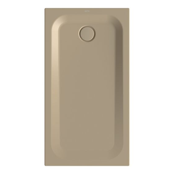 Bette Ultra Duschwanne Hazel 1300x700x35mm mit Wannenträger Rechteck GT-Stahl