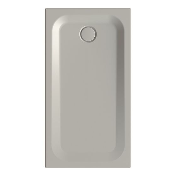 Bette Ultra Duschwanne Stone 1300x700x35mm BetteAntirutsch Pro mit Minimum-Träger Rechteck GT-Stahl