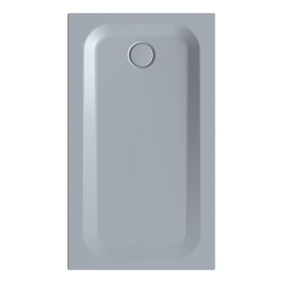 Bette Ultra Duschwanne Quartz 1300x750x35mm BetteAntirutsch Pro mit Minimum-Träger Rechteck GT-Stahl