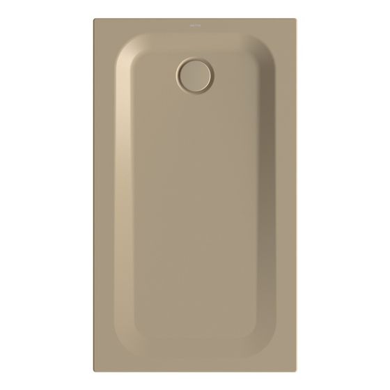Bette Ultra Duschwanne Hazel 1300x750x35mm BetteGlasur Plus mit Minimum-Träger Rechteck GT-Stahl