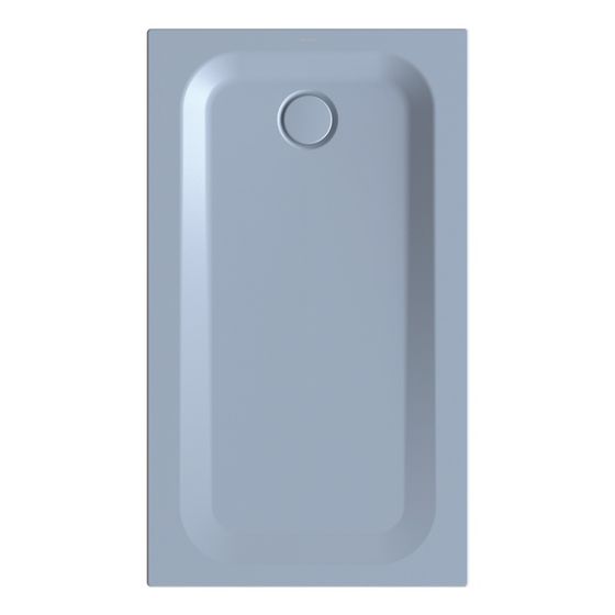 Bette Ultra Duschwanne Blue satin 1300x750x35mm Rechteck mit Minimum-Träger GT-Stahl