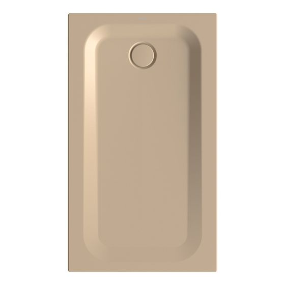 Bette Ultra Duschwanne Greige 1300x750x35mm Rechteck mit Minimum-Träger GT-Stahl