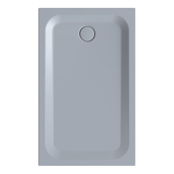 Bette Ultra Duschwanne Quartz 1300x800x35/30mm BetteGlasur Plus Rechteck GT-Stahl