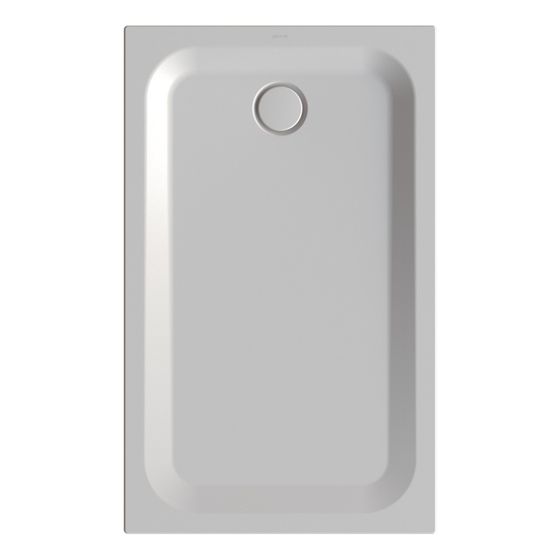 Bette Ultra Duschwanne Dust 1300x800x35/30mm Rechteck mit Minimum-Träger GT-Stahl
