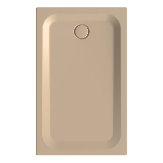 Bette Ultra Duschwanne Greige 1300x800x35/30mm BetteGlasur Plus mit Minimum-Träger Rechteck GT-Stahl