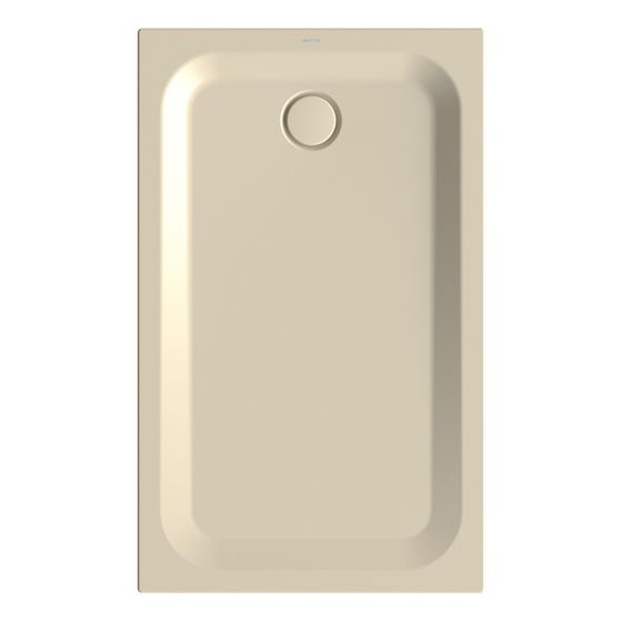 Bette Ultra Duschwanne Cream 1300x800x35/30mm BetteAntirutsch Pro Rechteck GT-Stahl