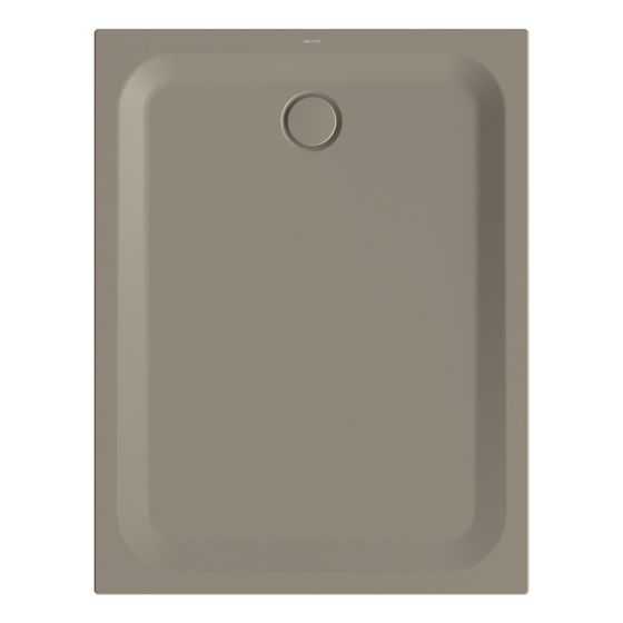 Bette Ultra Duschwanne Graphite 1300x1000x35/30mm BetteGlasur Plus Rechteck GT-Stahl