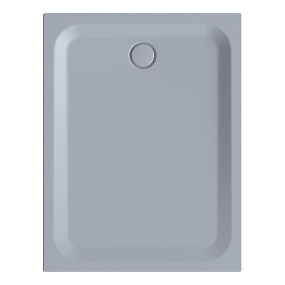 Bette Ultra Duschwanne Quartz 1300x1000x35/30mm BetteGlasur Plus mit Minimum-Träger Rechteck GT-Stahl