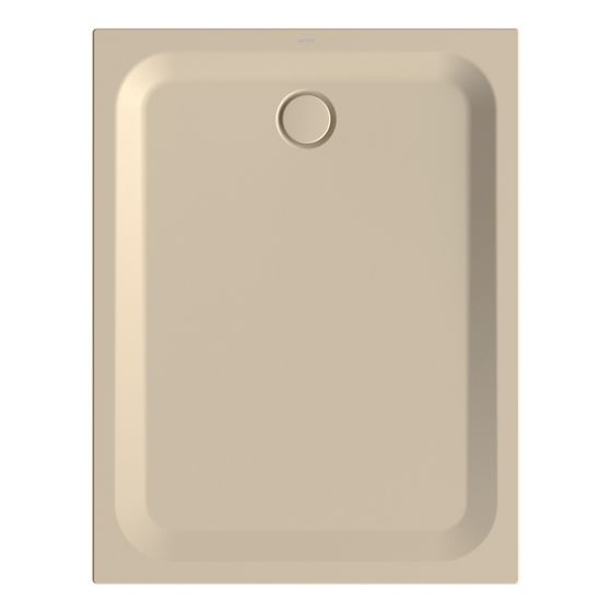 Bette Ultra Duschwanne Sand 1300x1000x35/30mm BetteGlasur Plus mit Minimum-Träger Rechteck GT-Stahl