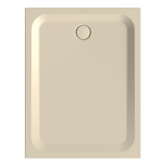 Bette Ultra Duschwanne Cream 1300x1000x35/30mm BetteGlasur Plus mit Minimum-Träger Rechteck GT-Stahl