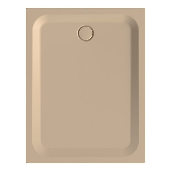 Bette Ultra Duschwanne Greige 1300x1000x35/30mm BetteGlasur Plus mit Minimum-Träger Rechteck GT-Stahl