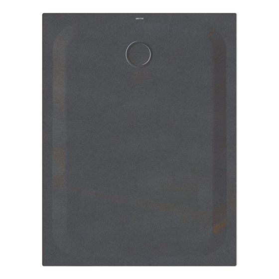 Bette Ultra Duschwanne Midnight 1300x1000x35/30mm Rechteck mit Minimum-Träger GT-Stahl