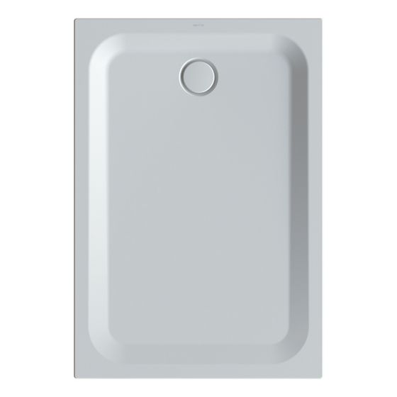 Bette Ultra Duschwanne Manhattan 1300x900x35/30mm BetteAntirutsch Pro mit Minimum-Träger Rechteck GT-Stahl
