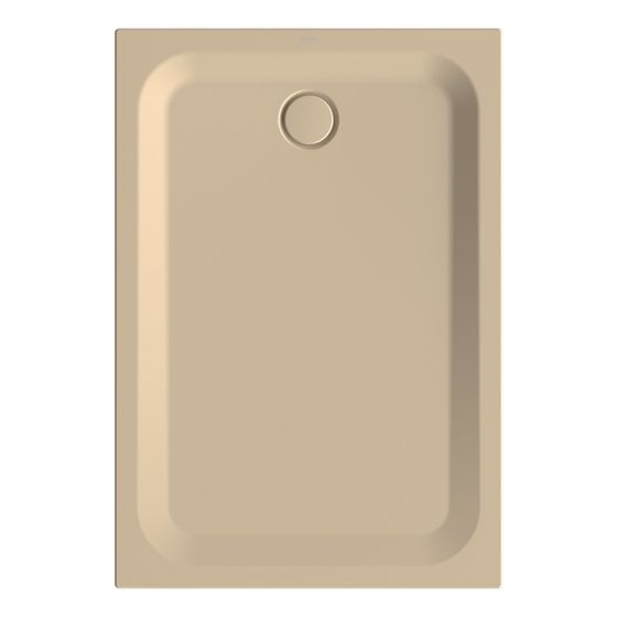 Bette Ultra Duschwanne Bahama beige 1300x900x35/30mm Rechteck GT-Stahl