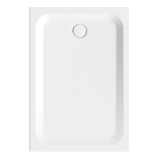 Bette Ultra Duschwanne Starwhite 1300x900x35/30mm Rechteck mit Minimum-Träger GT-Stahl