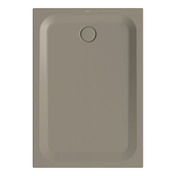 Bette Ultra Duschwanne Graphite 1300x900x35/30mm BetteAntirutsch Pro mit Minimum-Träger Rechteck GT-Stahl