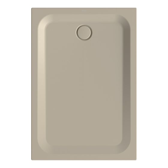 Bette Ultra Duschwanne Cashmere 1300x900x35/30mm BetteGlasur Plus mit Minimum-Träger Rechteck GT-Stahl