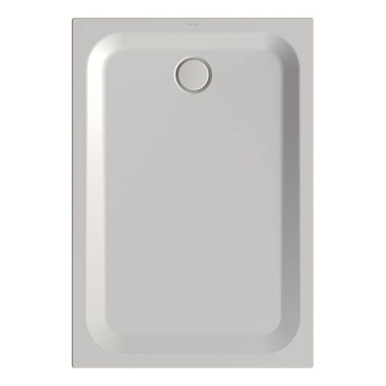 Bette Ultra Duschwanne Silver 1300x900x35/30mm BetteGlasur Plus Rechteck GT-Stahl