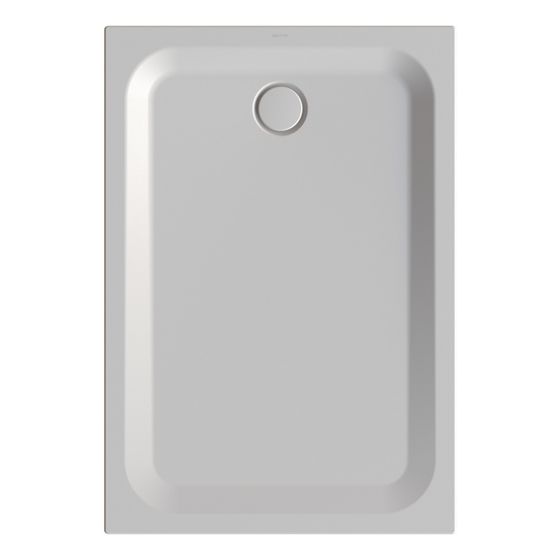 Bette Ultra Duschwanne Dust 1300x900x35/30mm BetteAntirutsch Pro Rechteck GT-Stahl