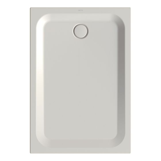 Bette Ultra Duschwanne Flax 1300x900x35/30mm Rechteck GT-Stahl